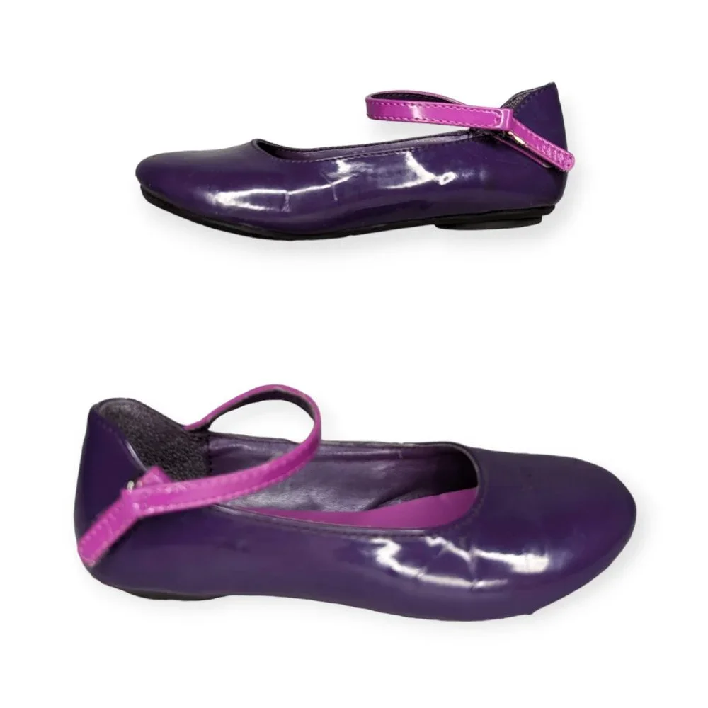 OshKosh B'Gosh Genuine Kids Purple Flats Size 12